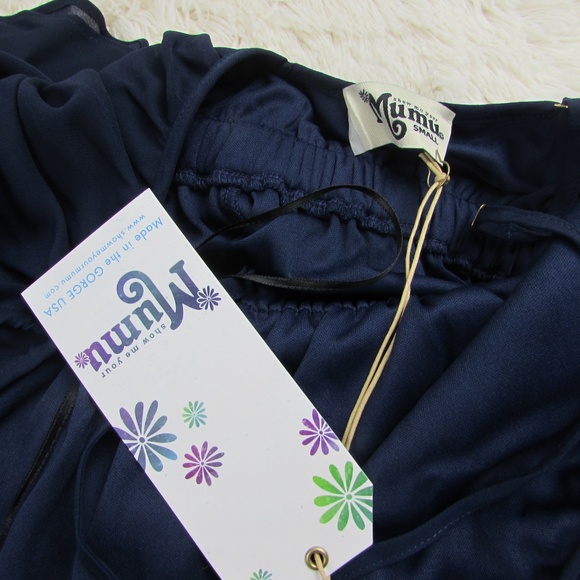 Show Me Your Mumu Rebecca Off-the-Shoulder Chiffon - Picture 4 of 6